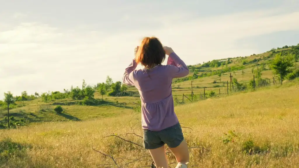 A frame from the Perseida music video